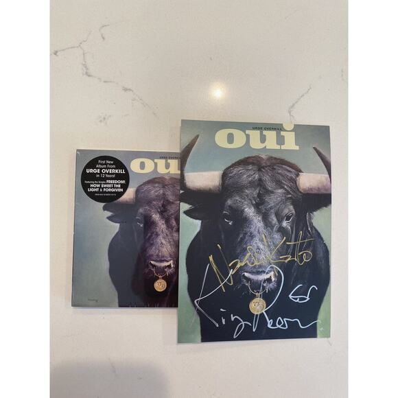 Oui by Urge Overkill CD with Autographed Card - Picture 1 of 7
